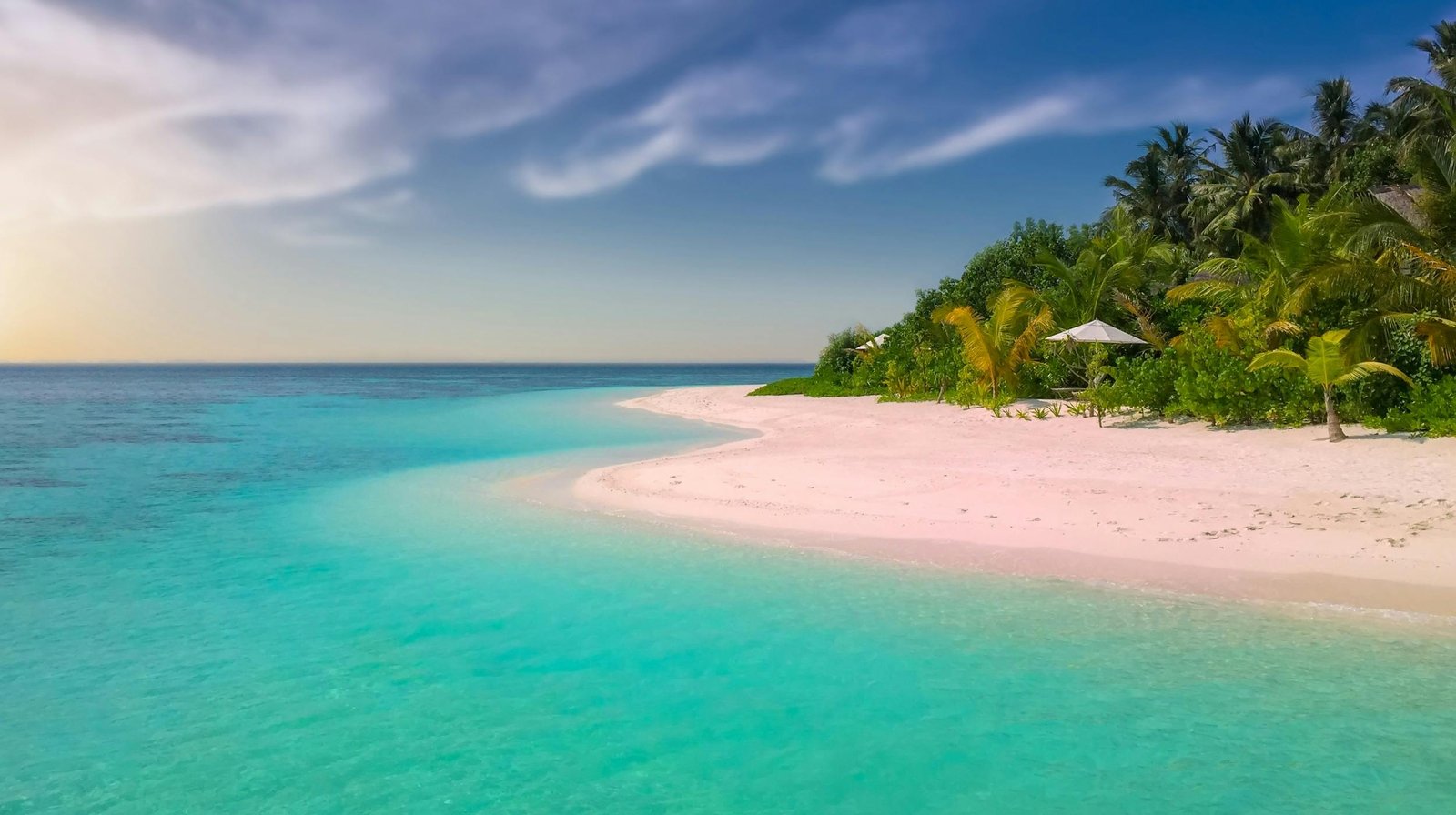 Person Showing Island